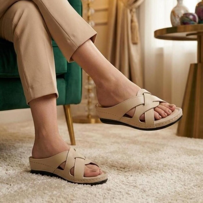 صندل طبی خارپاشنه زنانه فروغ مدل نیو رز کد 27